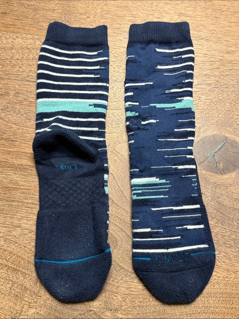 Stance blue white